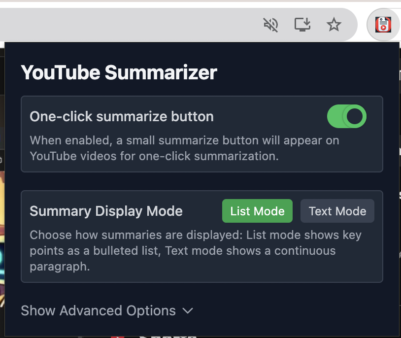 Demonstration of the extension in action